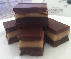 No-bake Chocolate Peppermint Slice