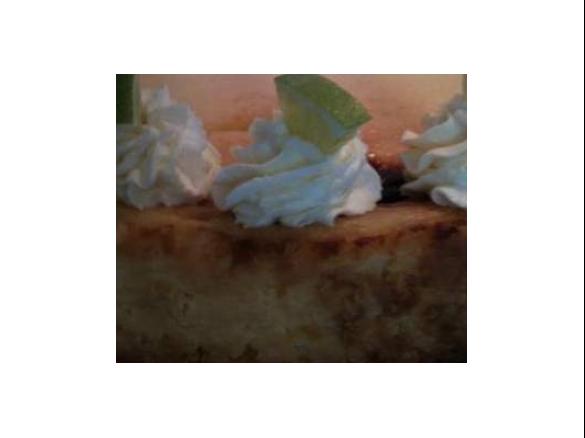 Baked Lime Cheesecake