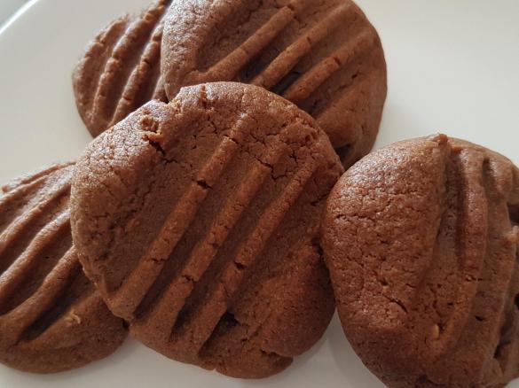 Chocolate Peanut Butter Biscuits