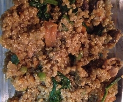 Mixed vegetable quinotto