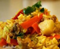 Pineapple and Coconut ( Varoma) Fried Rice