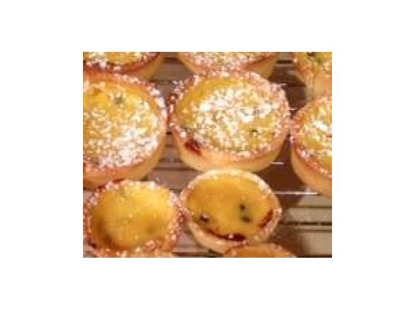 Passionfruit Custard Tarts