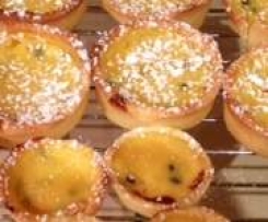 Passionfruit Custard Tarts