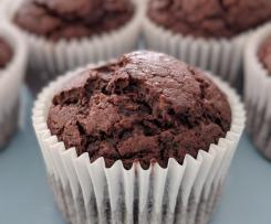 Chocolate and Zucchini Muffins