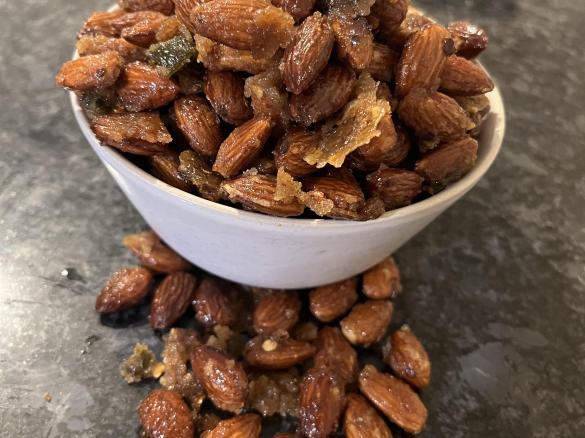 Not Quite Ruth Pretty's Chilli Almonds