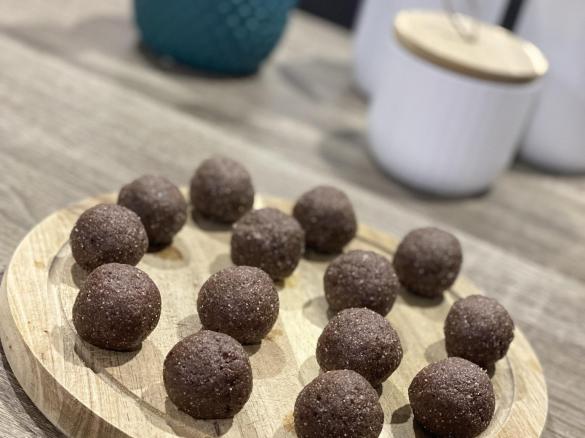 Chocolate Hazelnut Protein Balls