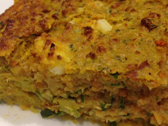 Vegetable and herb slice