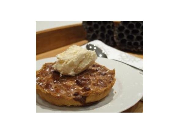 Caramel, Honey and Salted Cashew Slice