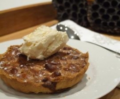 Caramel, Honey and Salted Cashew Slice