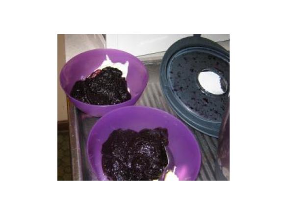 Halloween Mulberry sorbet