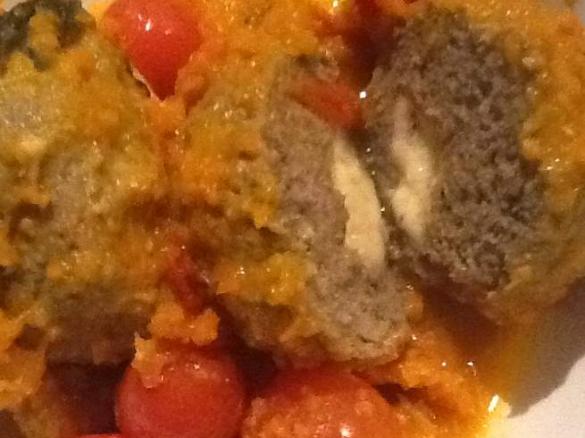 Mozzarella Meatballs