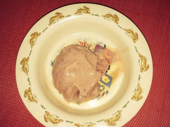 Paleo strawberry icecream