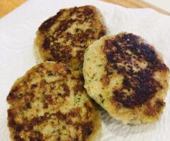 Healthy chicken burgers