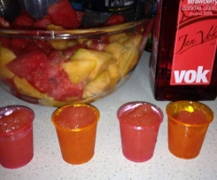 Strawberry Sorbet Shots