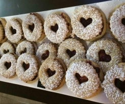 Linzer Biscuits (jam filled biscuits)
