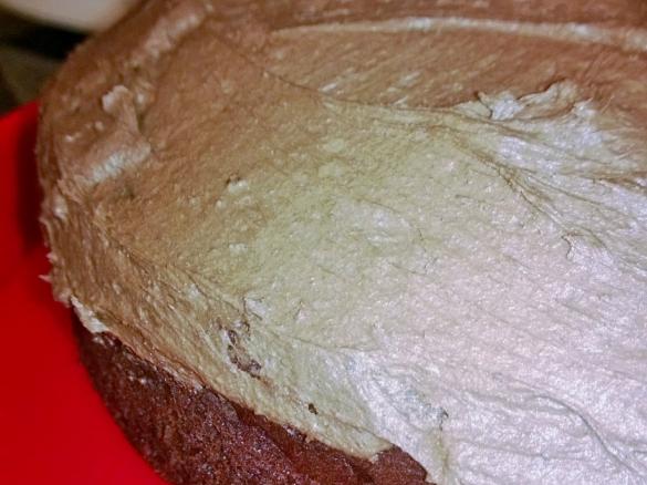 Classic Chocolate Cake with Chocolate Buttercream (converted from Donna Hay)