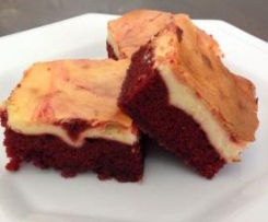 Red Velvet Cheesecake Brownies
