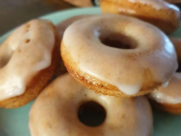 Krispy Kreme Style Vegan Doughnuts