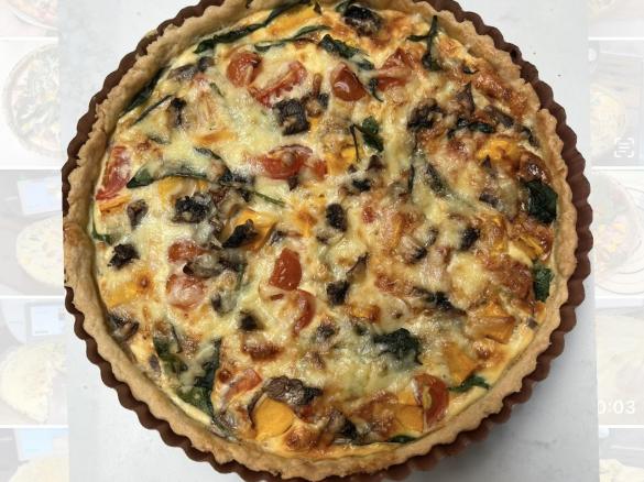 Healthier Quiche Lorraine