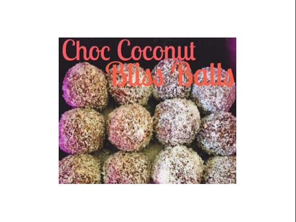 Choc Coconut Bliss Balls