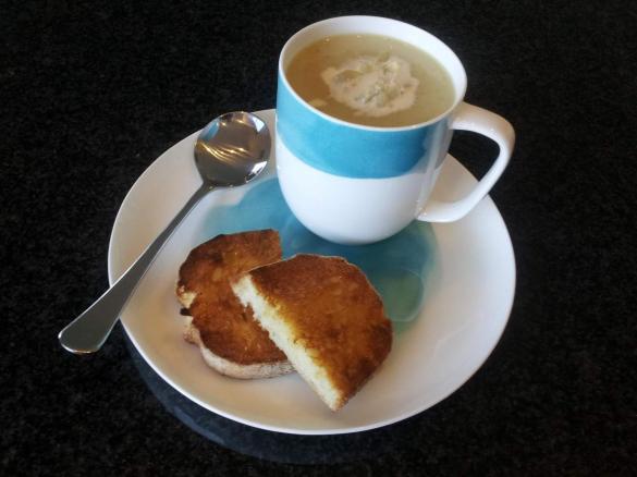 Winter Warmer Jerusalem Artichoke Soup