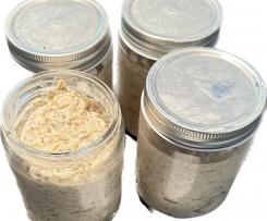 Overnight Oats w/ Pear and Walnut