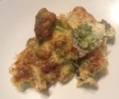 Broccoli and Cauliflower Alfredo . . . HOWEZAT!