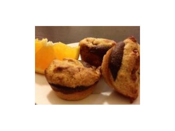 Choc-orange mini muffins