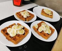 THERMOMUMMA FLOURLESS BANANA AND OAT WAFFLES