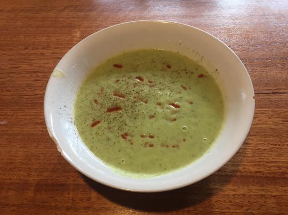 Cauliflower, Zucchini & Fennel Soup