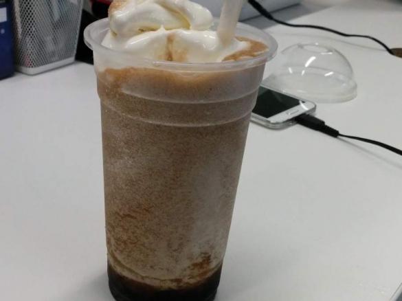 Frozen Coke Slushie
