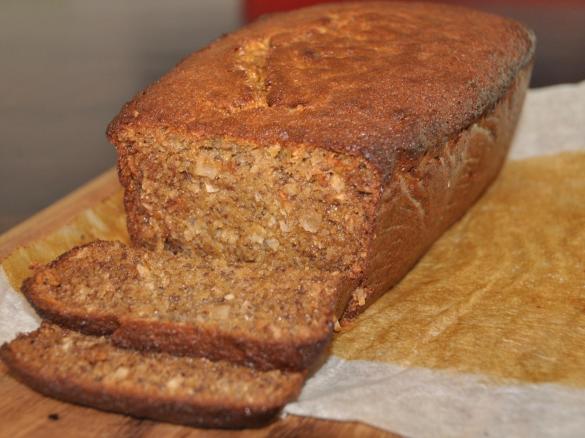 Gluten-Free Banana, Coconut and Lemon or Cinnamon Loaf