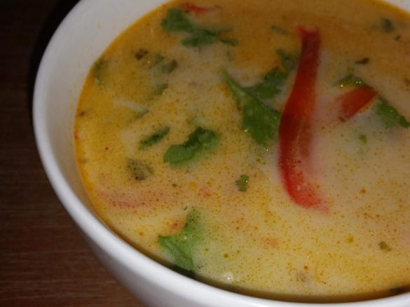 Thai Chicken Cauliflower soup