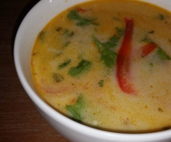 Thai Chicken Cauliflower soup