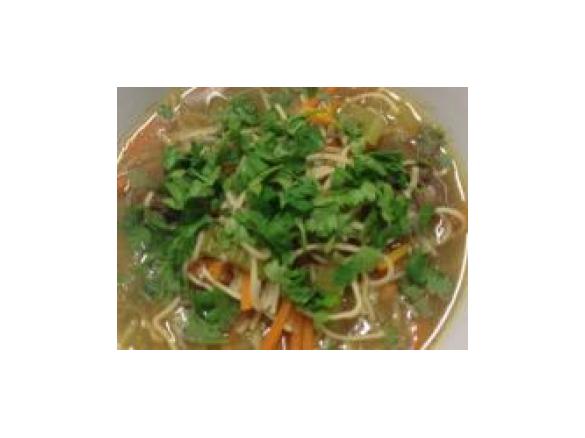 Asian Inspired Beef Noodle Soup