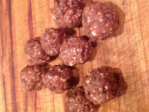 Peanut butter brownie Bliss Balls