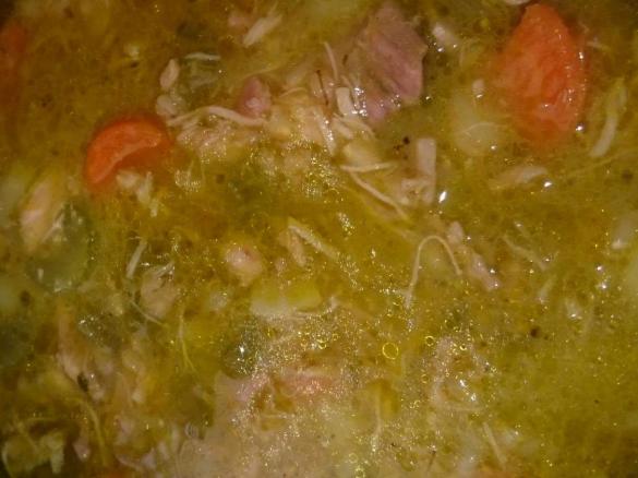 Chicken & vegetable soup