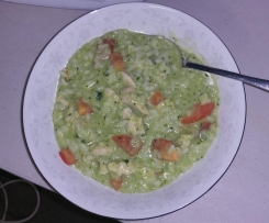 Chicken and Basil Risotto