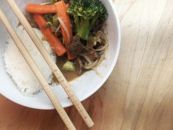 Ginger Beef Stir Fry