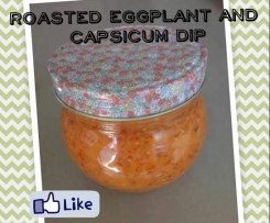 Roasted Eggplant and Capsicum Dip/Spread