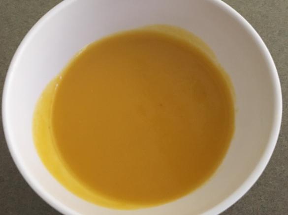 Honey roasted pumpkin soup