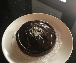 Double Chocolate Sesame Seed Cake