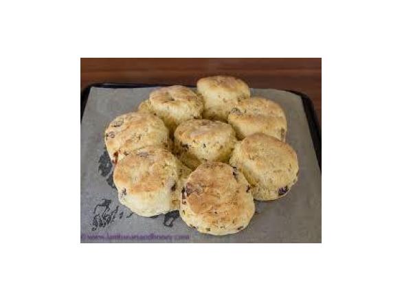 Date, Apricot and Orange Scones