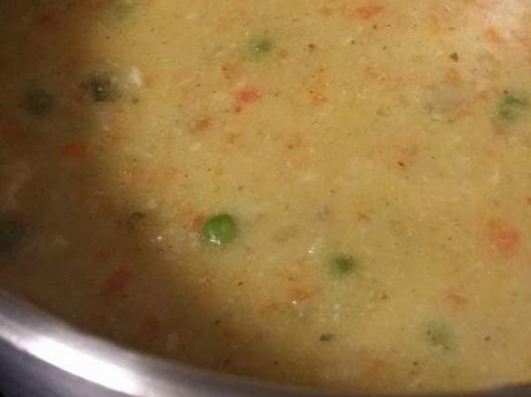 Chicken and vegetable soup