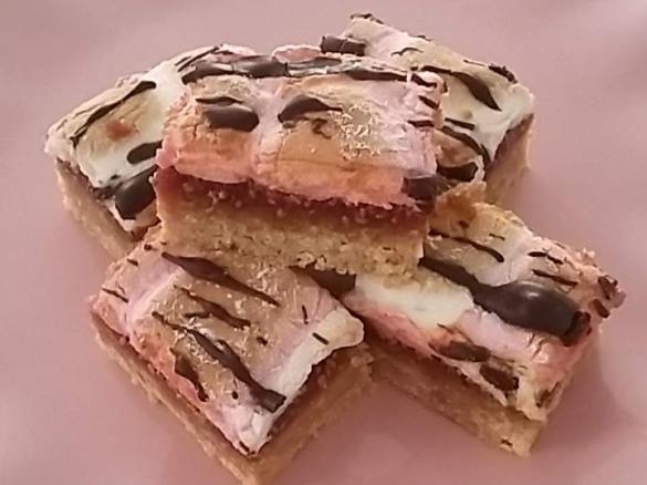 Toasted Marshmallow Slice