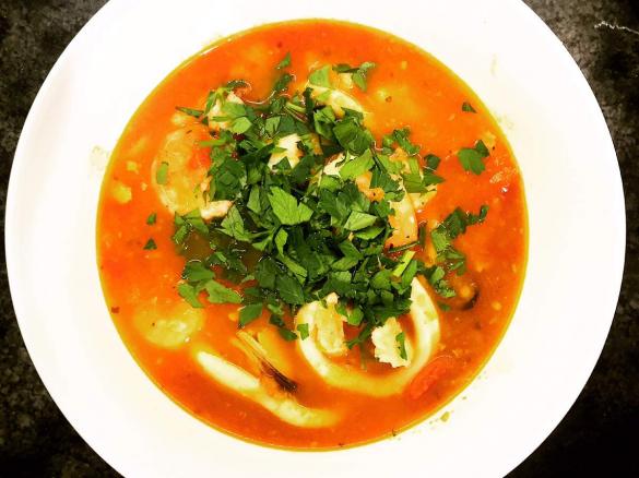 Seafood Stew with Orange and Fennel
