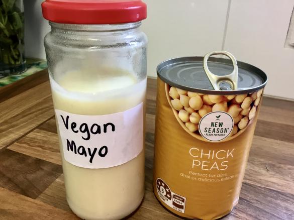 Vegan Mayonnaise with Aquafaba