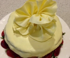 White Chocolate Mud Cake