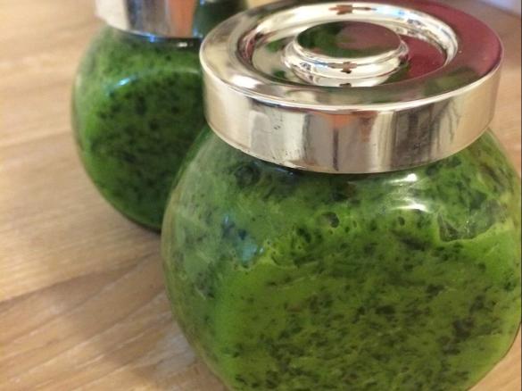 Basic Pesto [Kale, Spinach or Coriander]