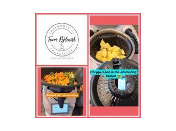 Layered Steamed Vegetables